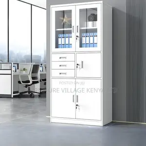Office Cabinet; 2-door Metallic Office Filling Cabinet