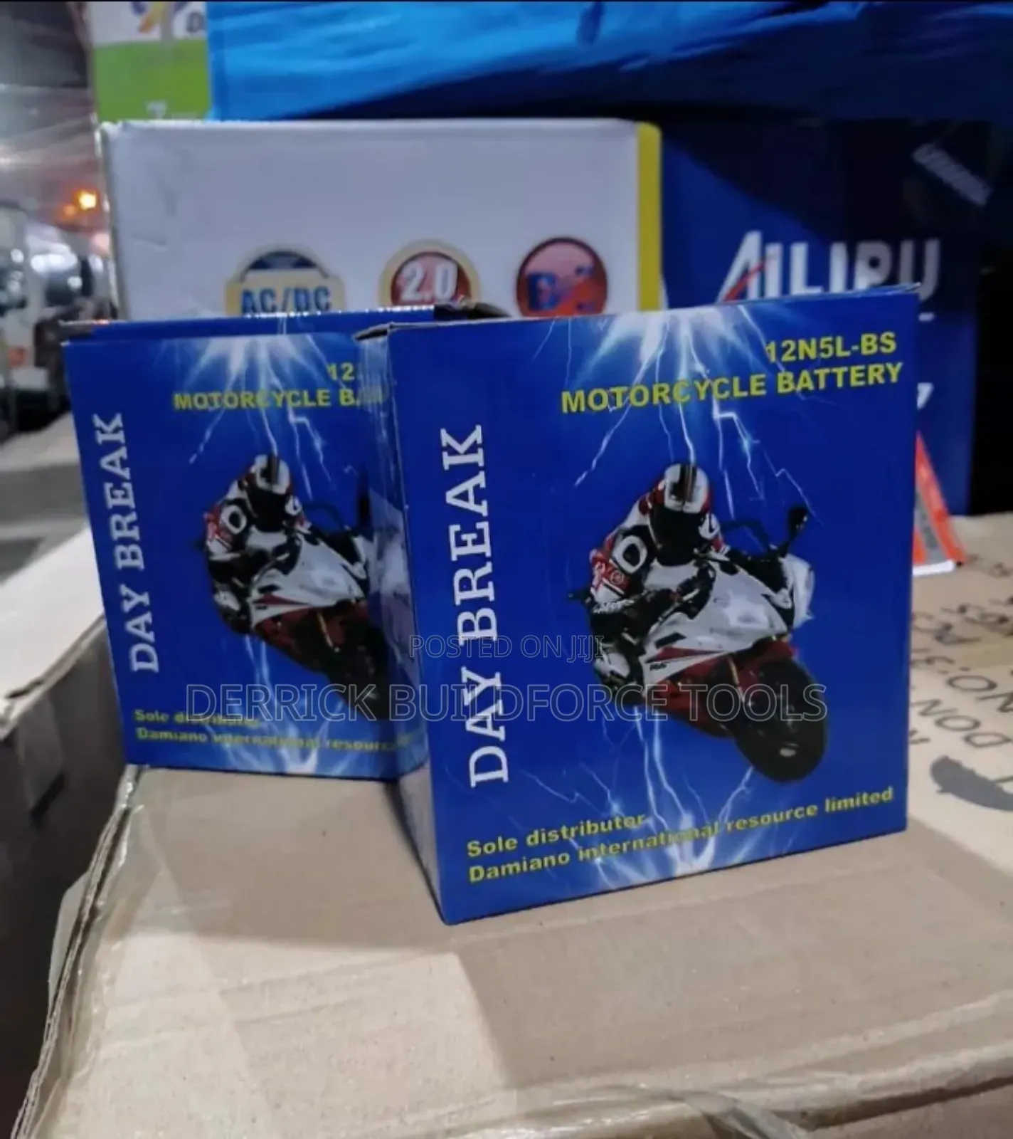 Daybreak 12v 5ah Maintenance-Free Motorcycle Battery