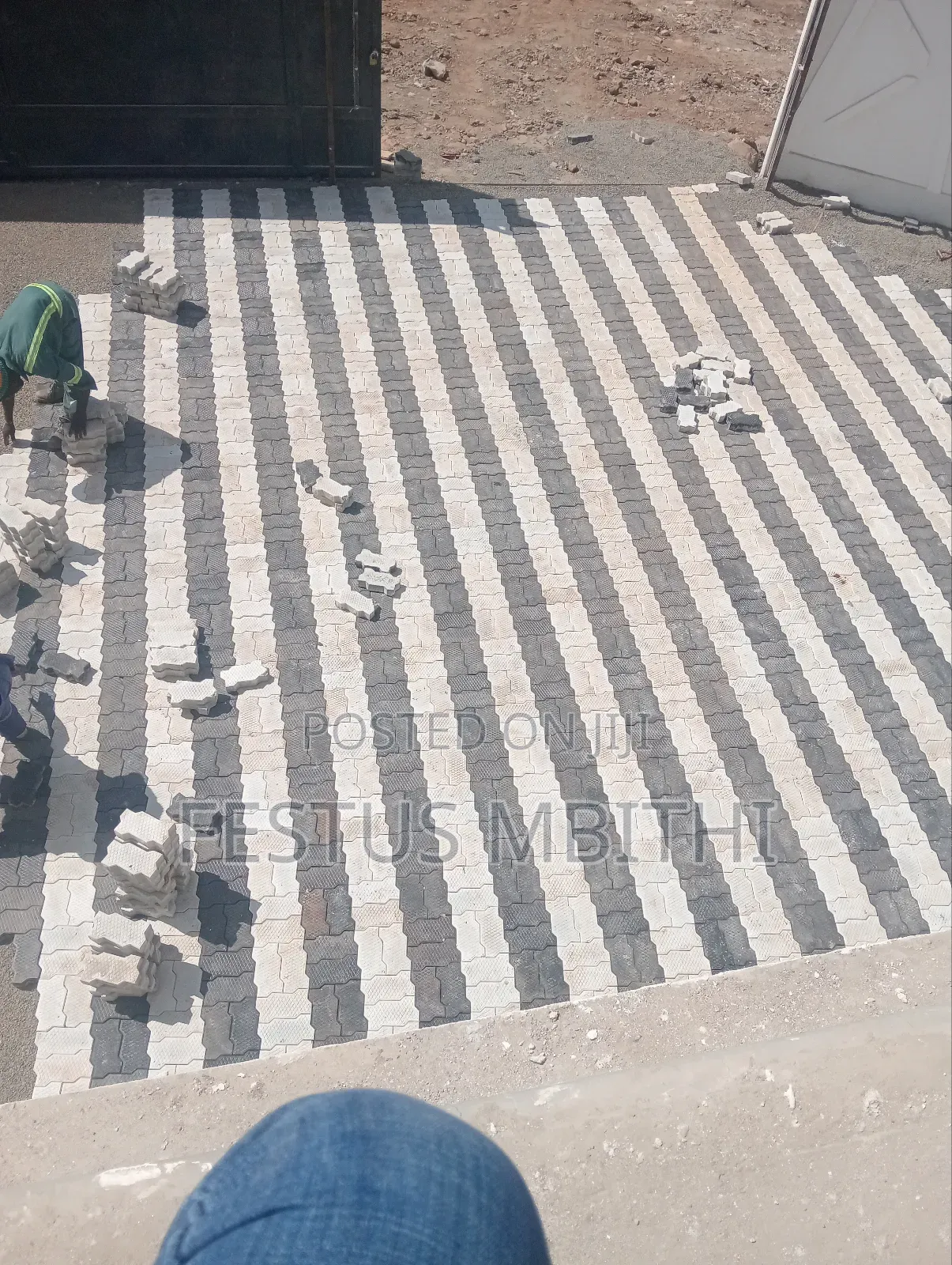 Cabro Installation and Polishing After Installation