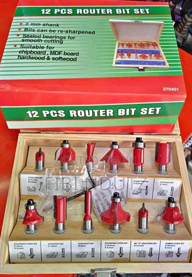 Wood Router Bits/12pcs Router Bit Set