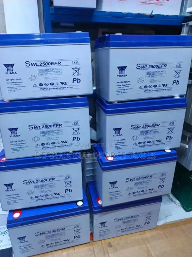 Yuasa 12v 100ah Deep Cycle Solar Battery - main view