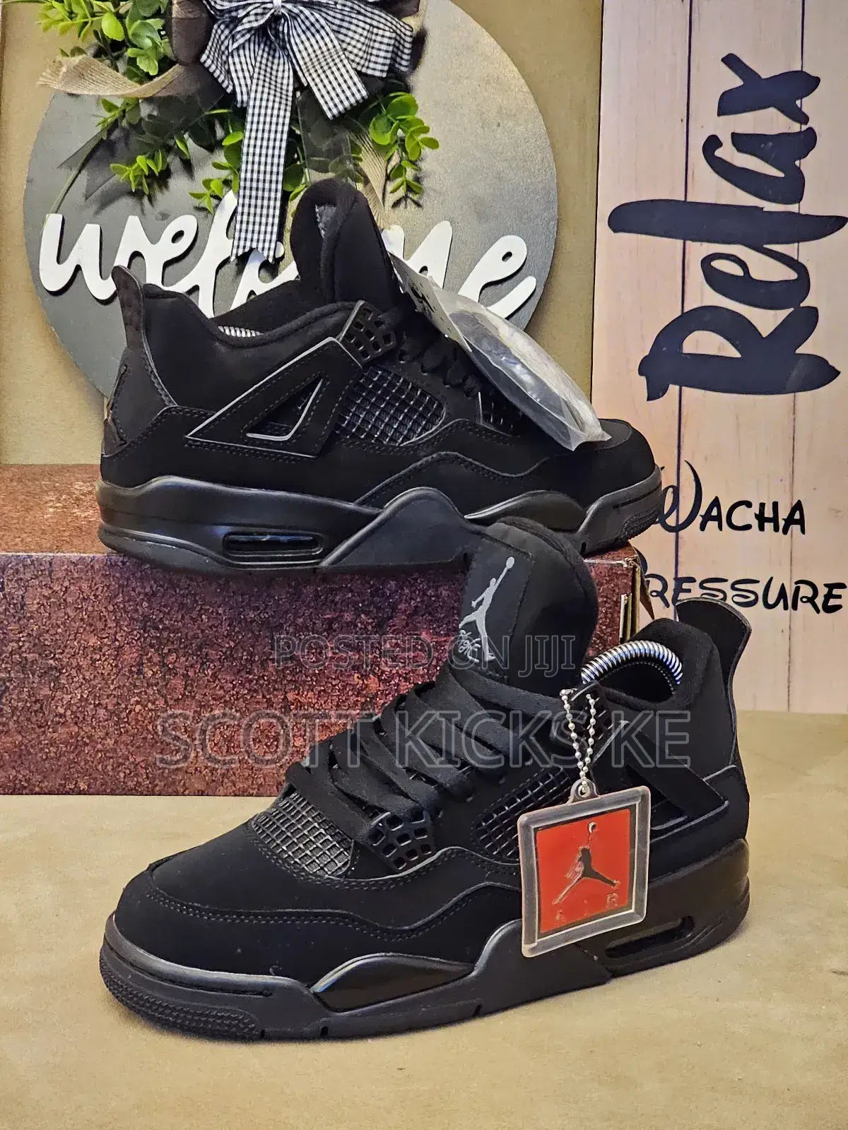 Air Jordan 4 Unisex Quality Sneakers.