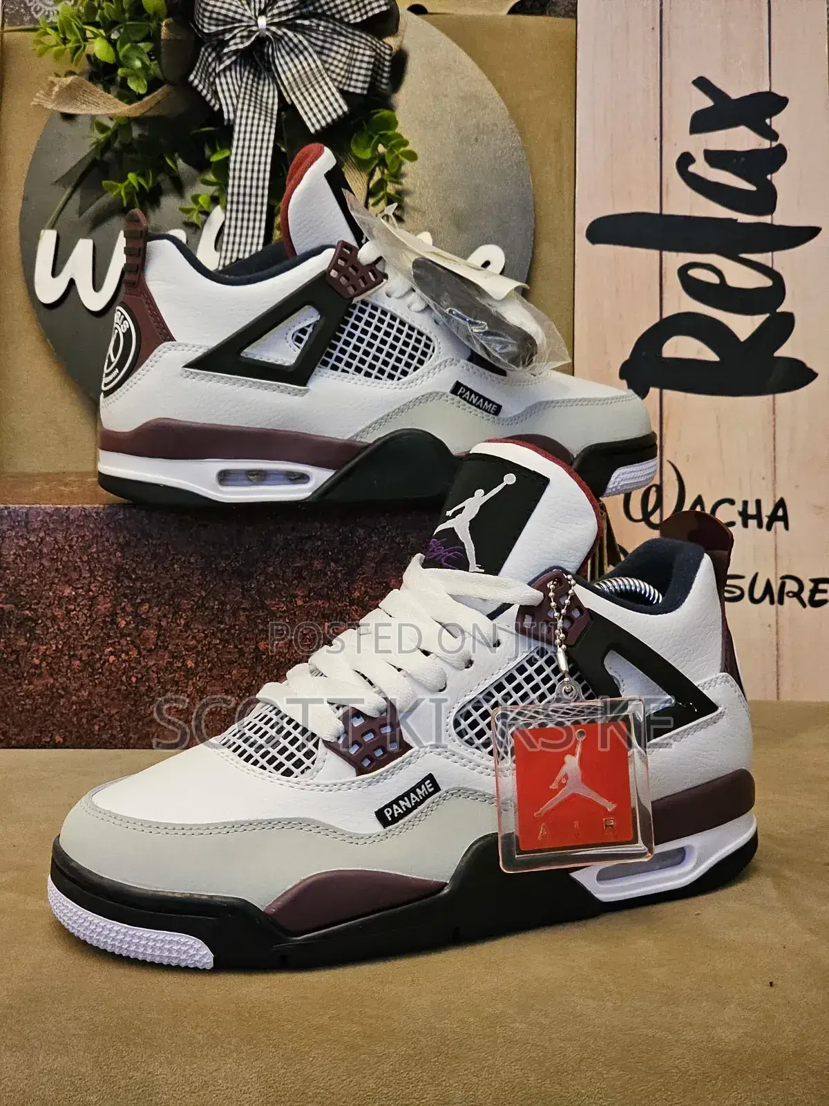 Air Jordan 4 Unisex Quality Sneakers.