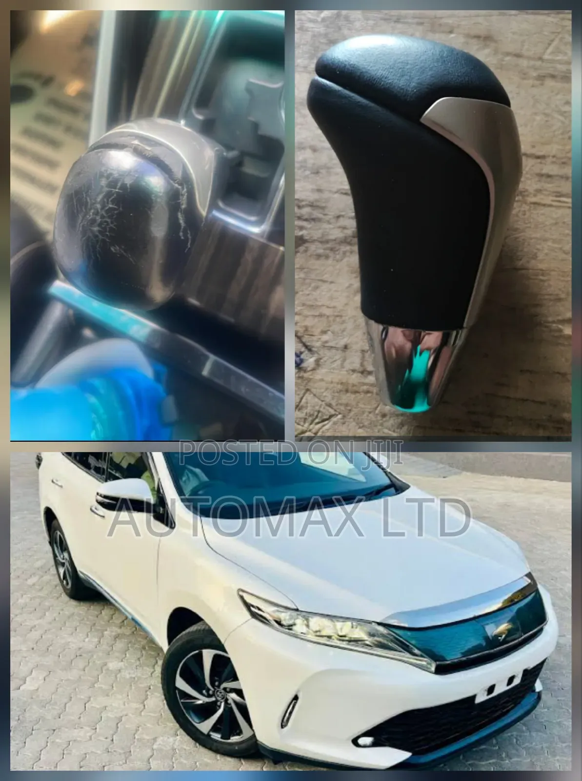 Replacement Gear Knob for Toyota Harrier Zsu60 (Genuine)