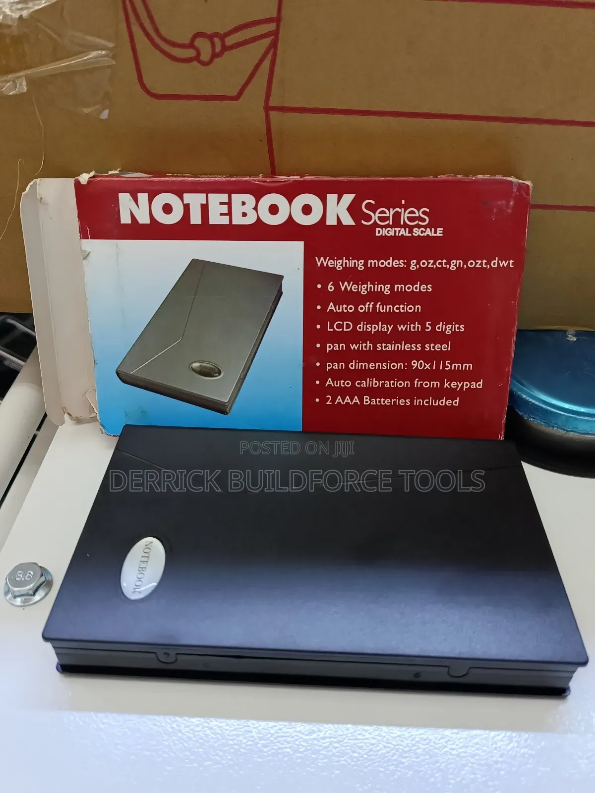 Notebook Jewelry Digital Scale