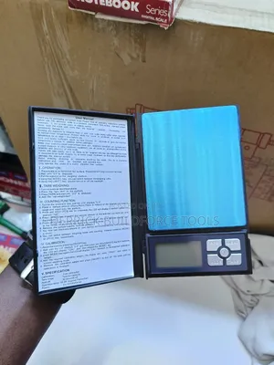 Notebook Jewelry Digital Scale