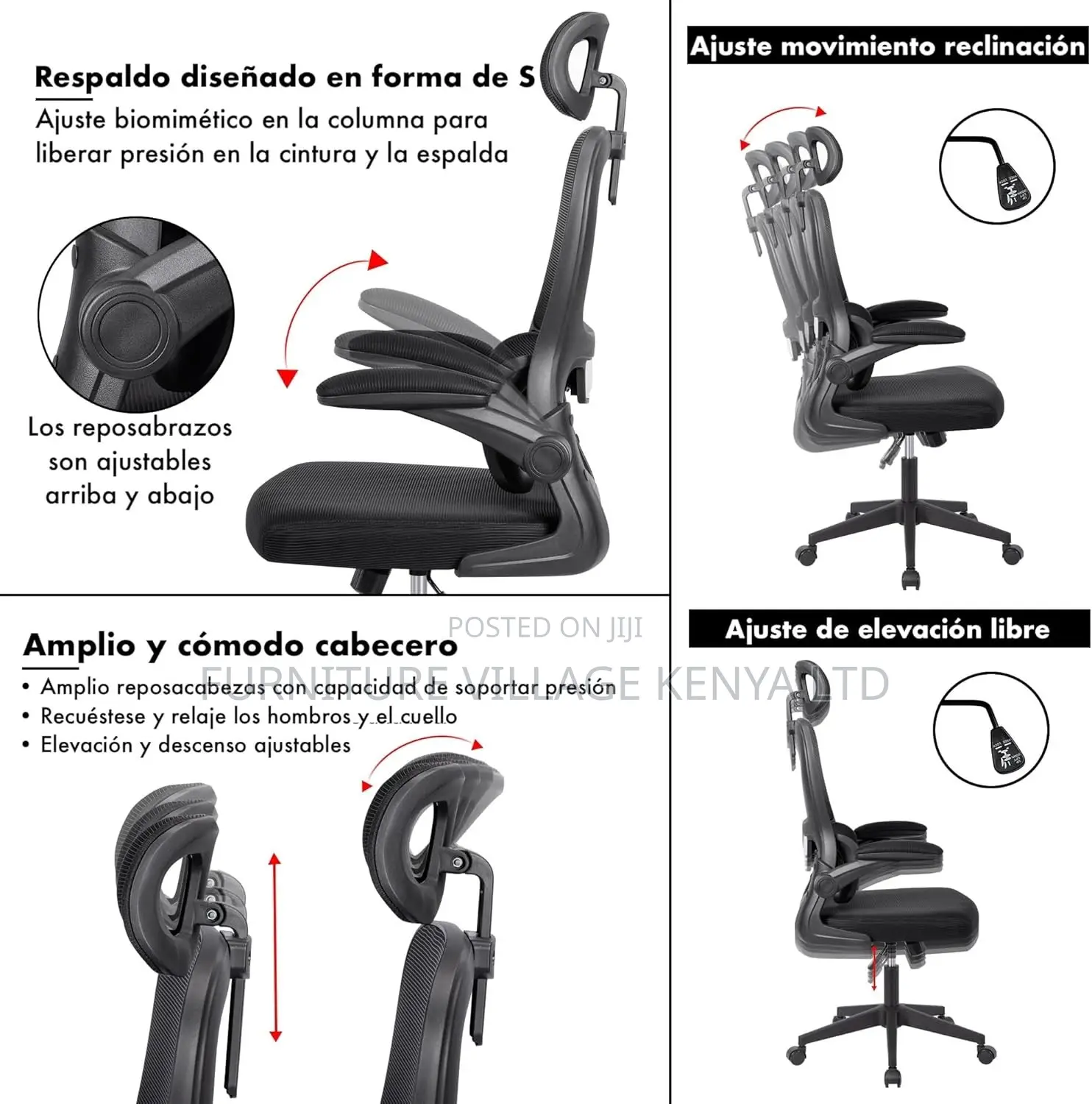 Office Chair; Orthopedic Office Ergonomic Chair