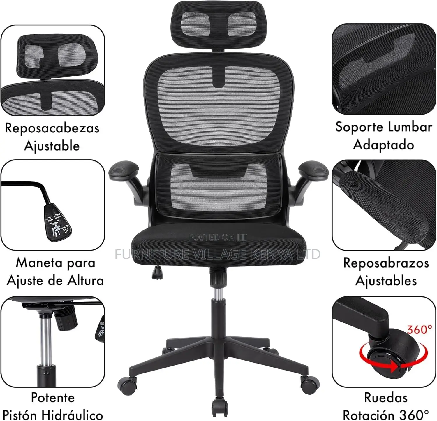 Office Chair; Orthopedic Office Ergonomic Chair