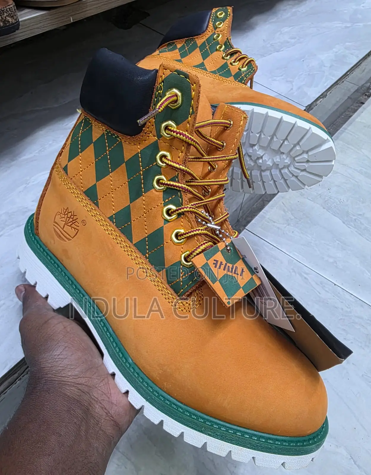 Timberland Checked Boots