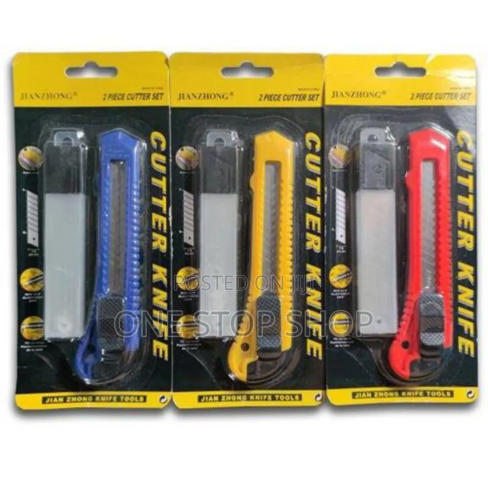 2pcs Multi_use Iron Cutter With Extra Snap Off Blade