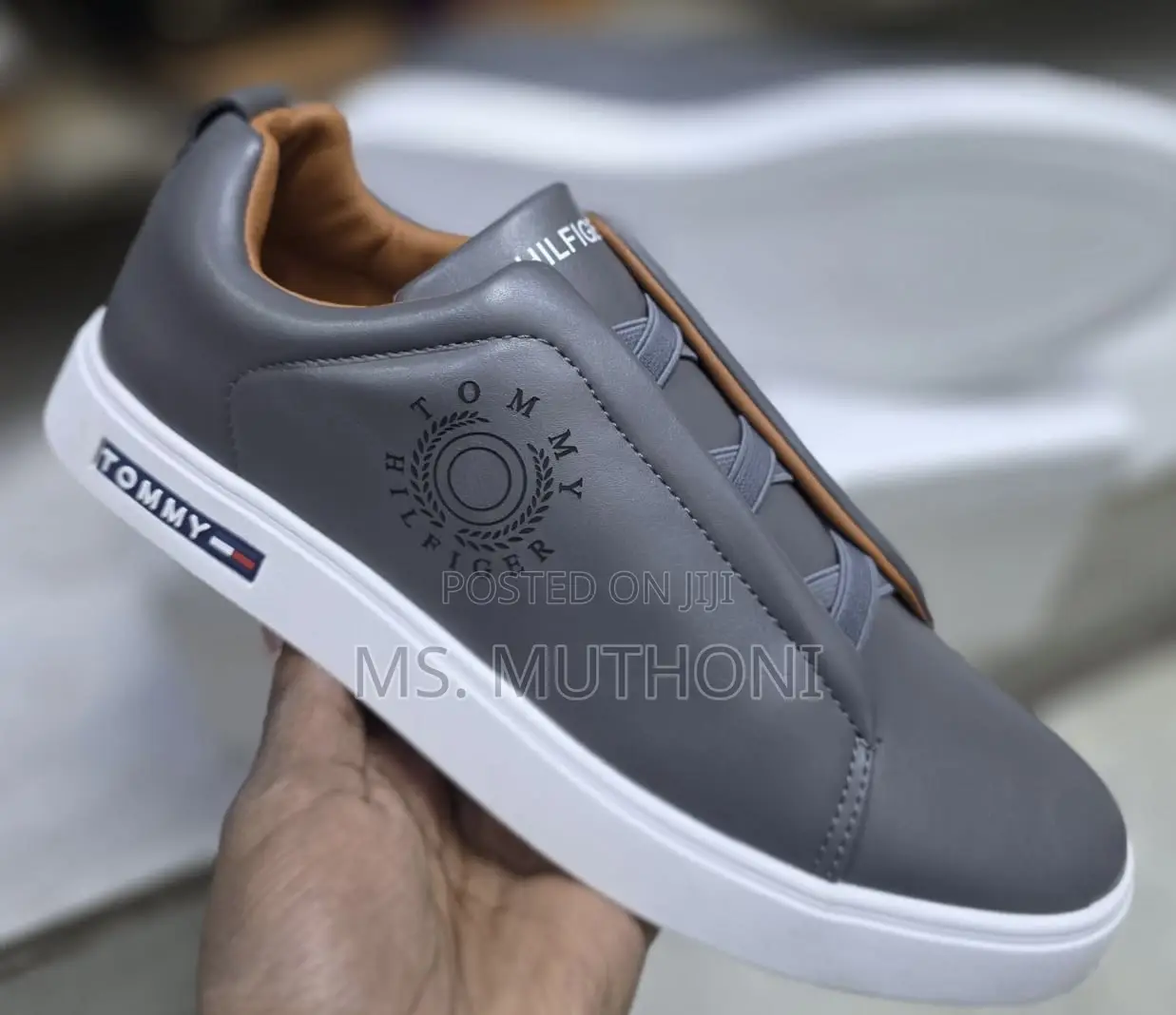 Black, Grey , Black Brown Sneakers Are Tommy Hilfiger Men's Casual