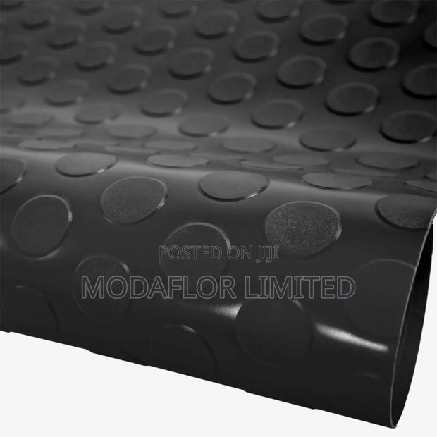 Heavy Duty Rubber Coin Mat | Industrial Flooring | Sold Per Meter
