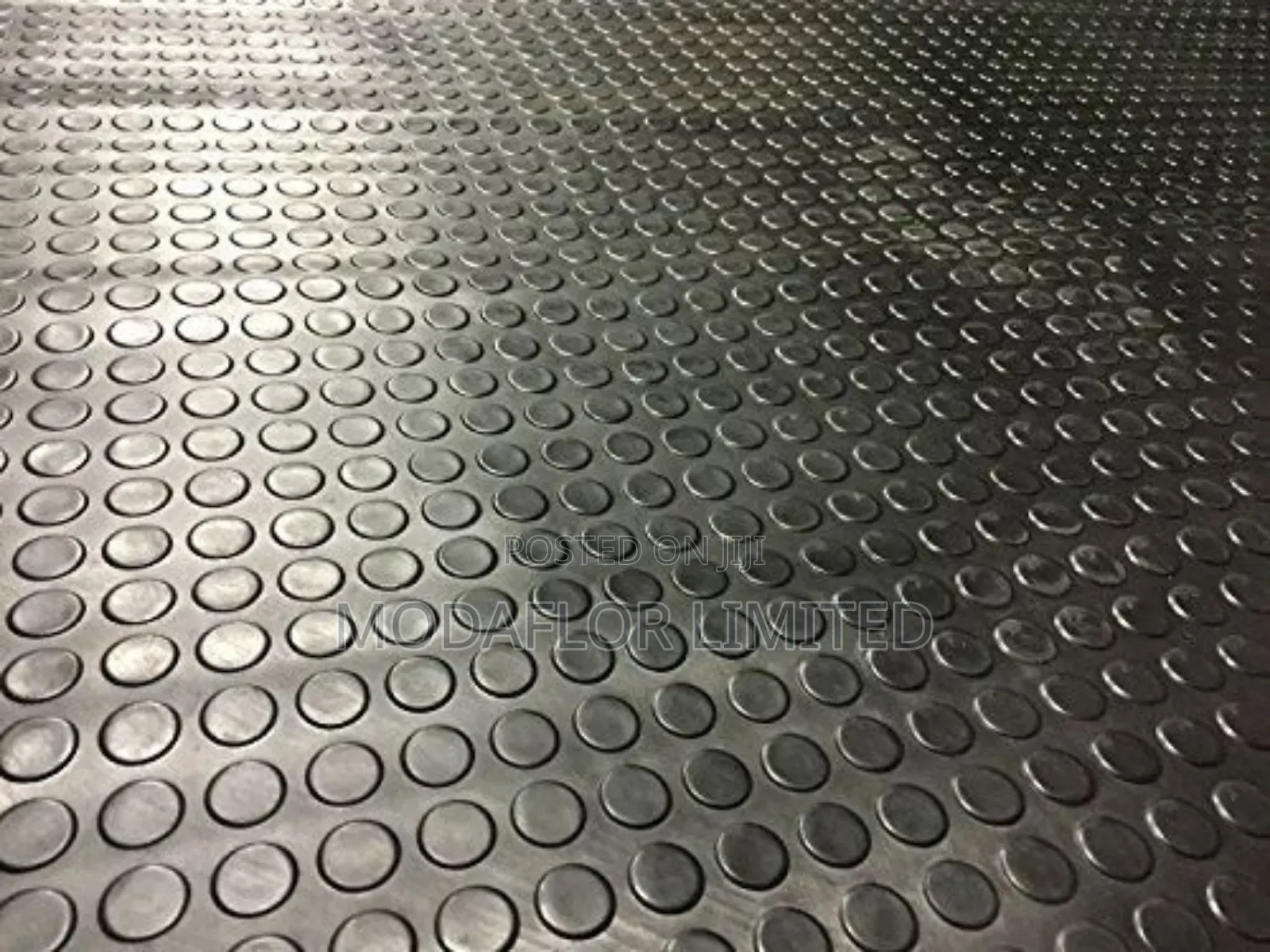 Non-Slip Rubber Coin Mat Roll | Commercial Use | Sold Per Meter