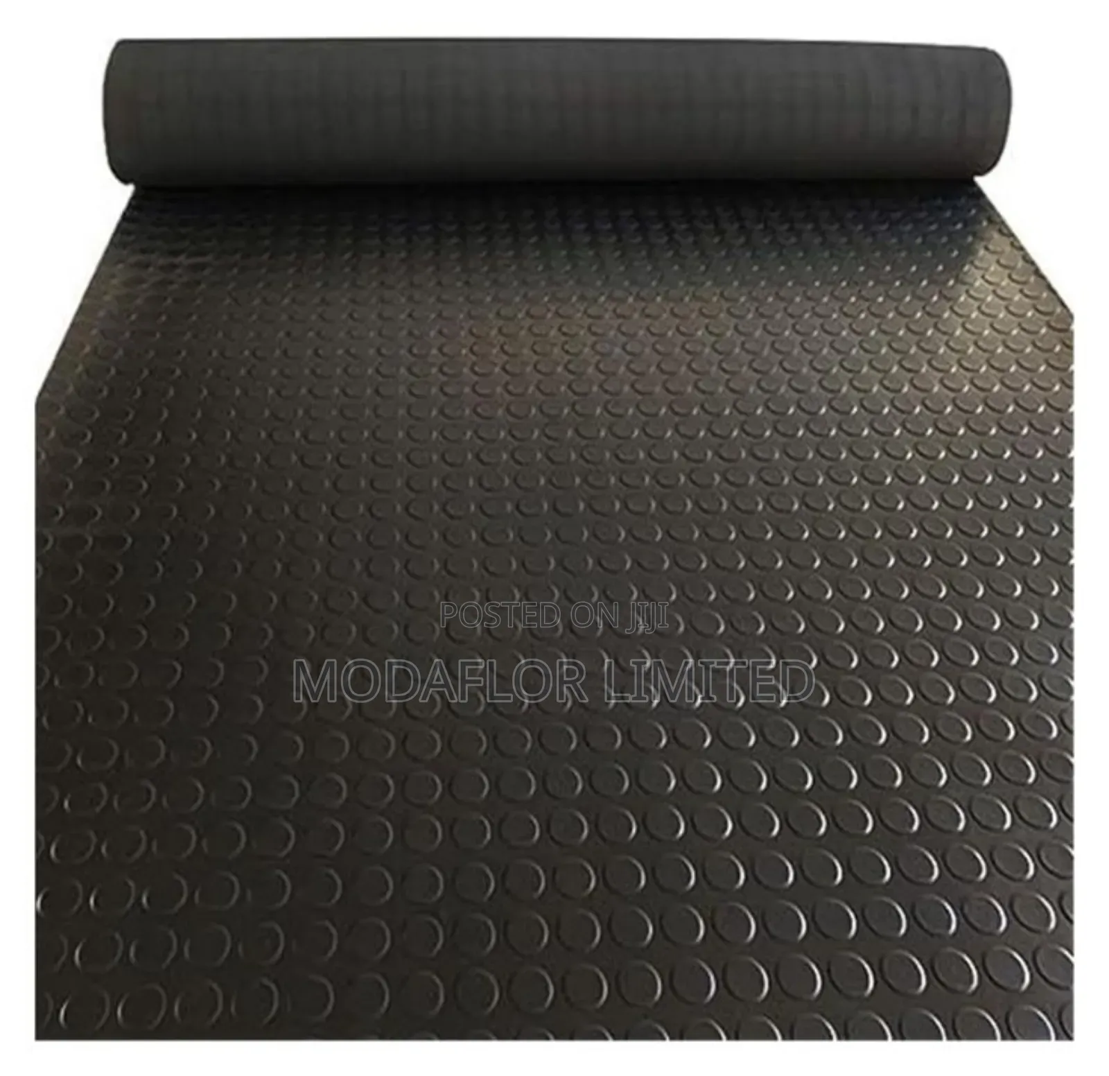 Garage Rubber Coin Mat | Strong Durable | Sold Per Meter