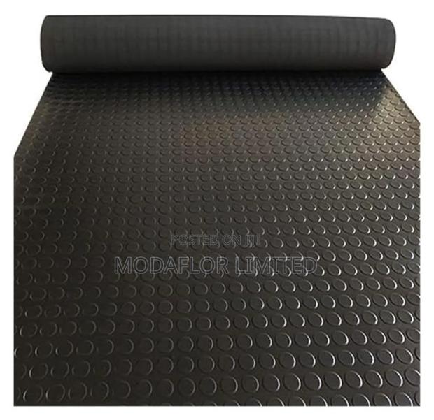 Garage Rubber Coin Mat | Strong Durable | Sold Per Meter