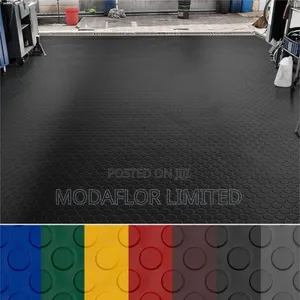 Anti-Slip Rubber Coin Flooring Roll | High Quality | Per Meter