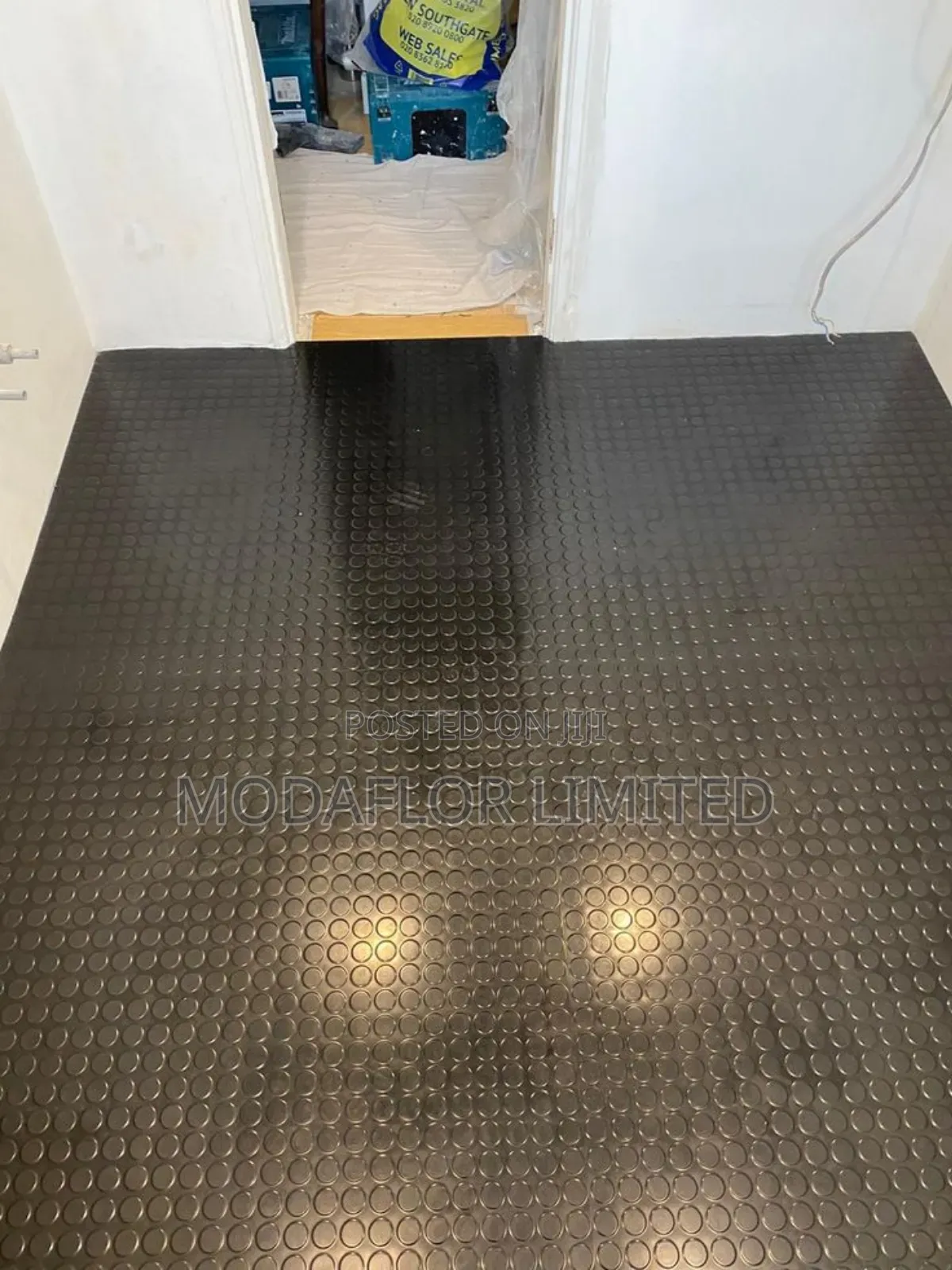 Commercial Rubber Coin Mat | Industrial Floor Protection