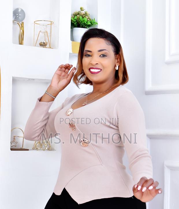 Free Size Classy Tops With Unique Side-Cut Design - thumbnail 4