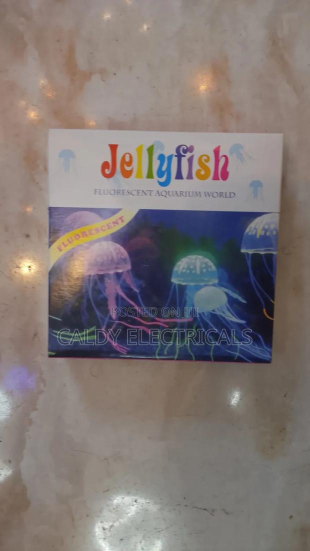 Jellyfish Fluorescent Aquarium World Decor - main view