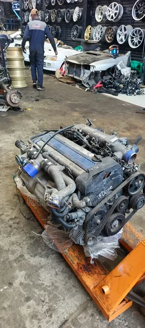 Toyota 1jz Turbo Charged Engine