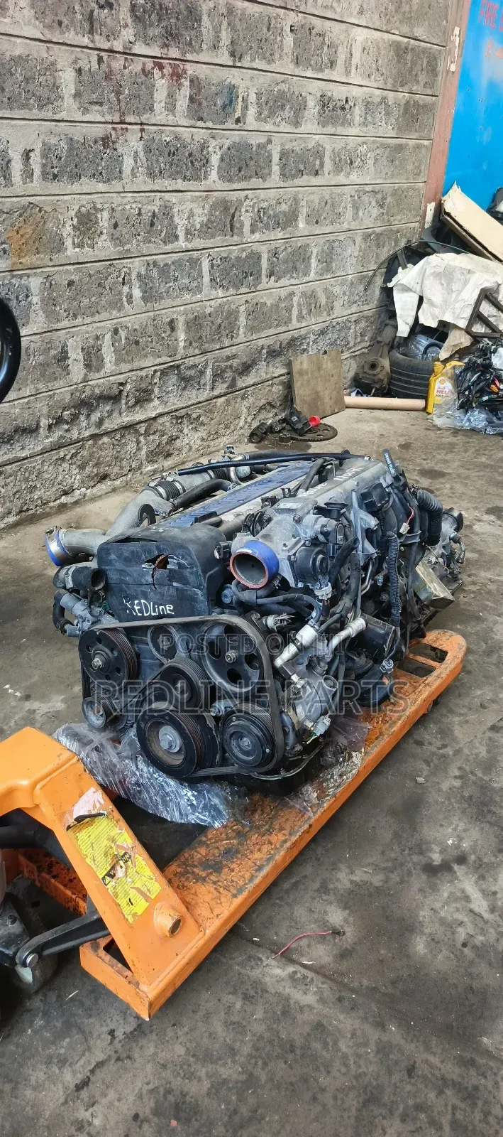 Toyota 1jz Turbo Charged Engine