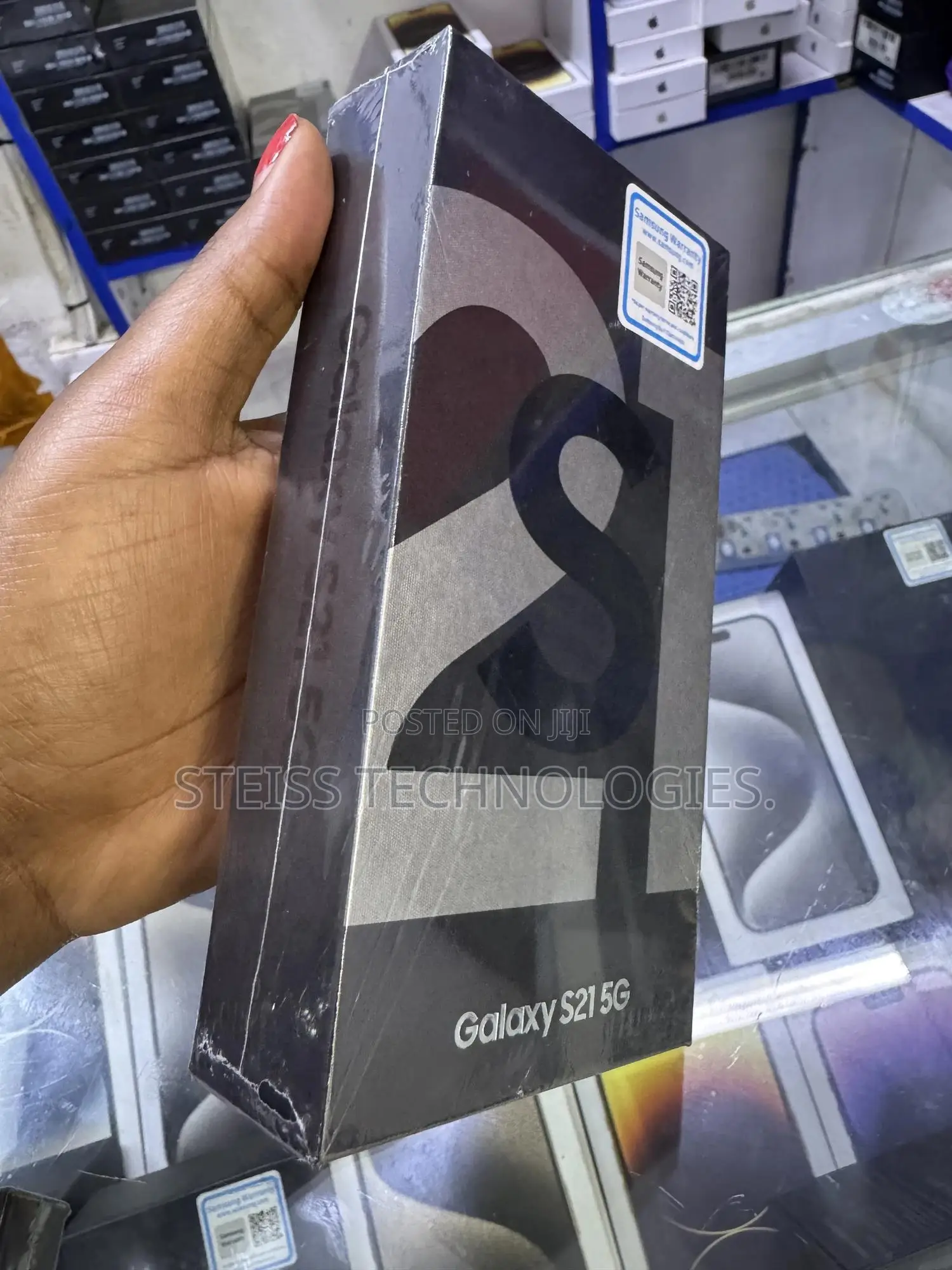 New Samsung Galaxy S21 5G 256 GB Black