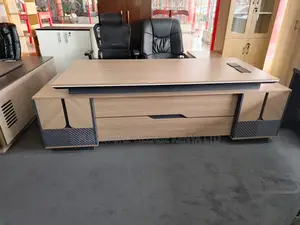 Office Desk; 2.4m Modern Executive Desk