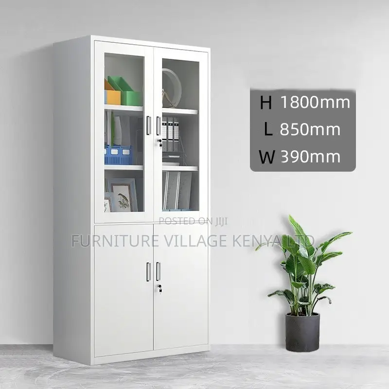 Office Cabinet; 2-door Metallic Office Cabinet