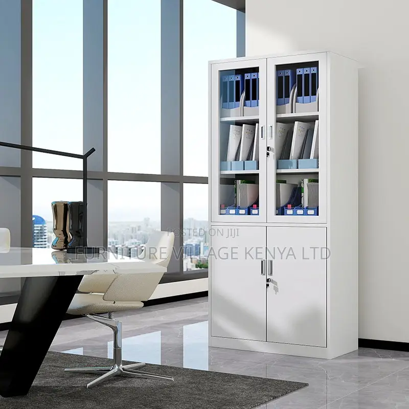 Office Cabinet; 2-door Metallic Office Cabinet