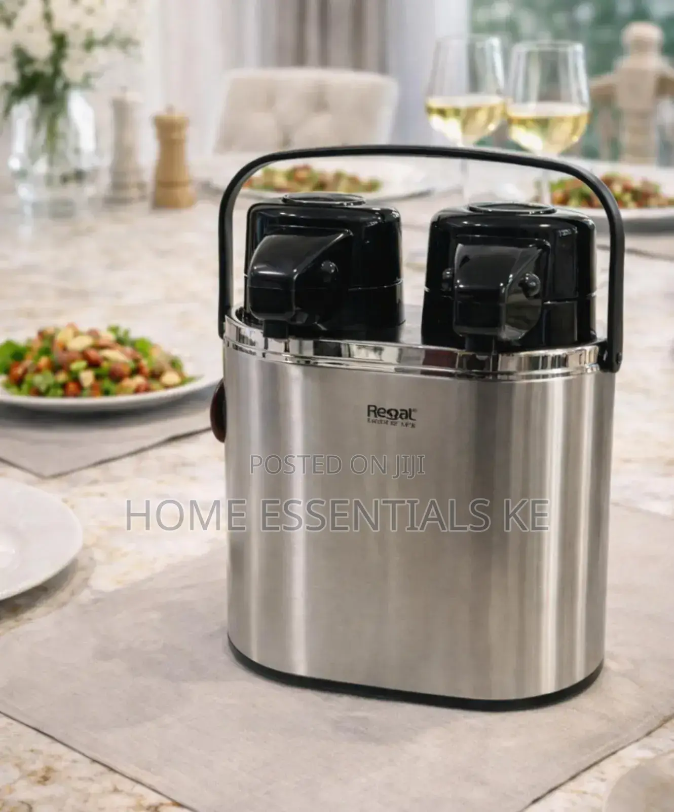 3.2l Regal Double Wall Stainless Steel Twin Airpot