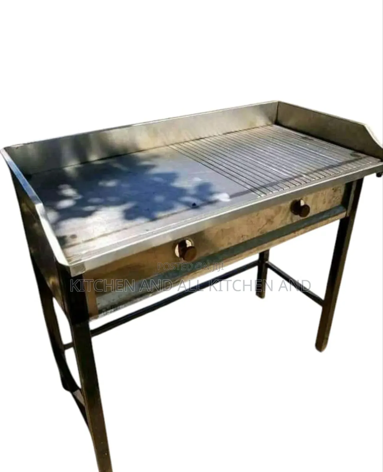 Gas Griddle Stand Alone for Chapati and Choma Grills.