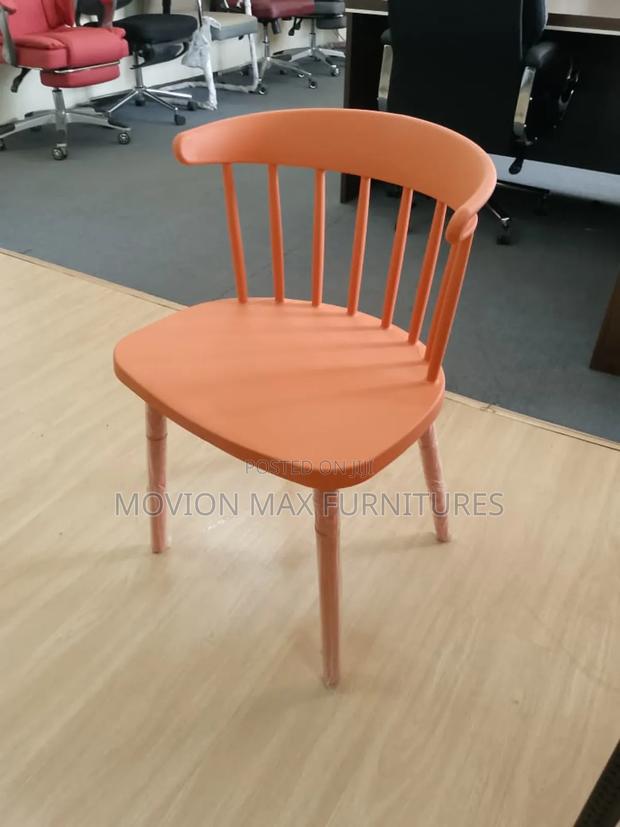 Orange Restaurant Chairs - main view