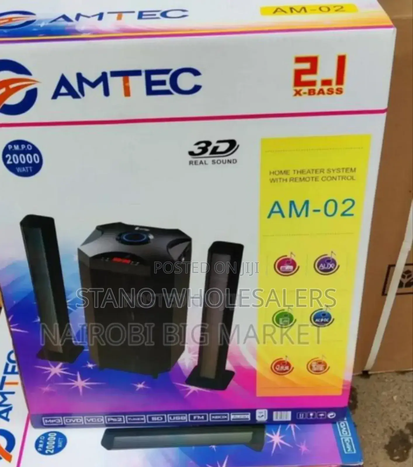 Stocked. New Woofer. Am 02 Ametec Woofer