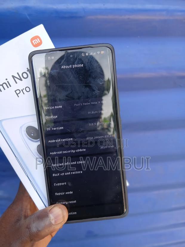 Xiaomi Redmi Note 14 Pro 256 GB Black - thumbnail 2