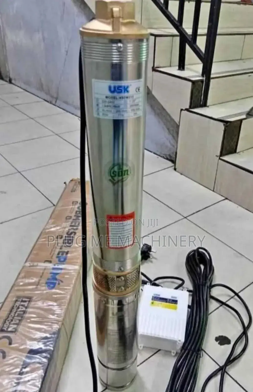 Usk Italy Submersible Water Pump 1.0hp 1.5kw