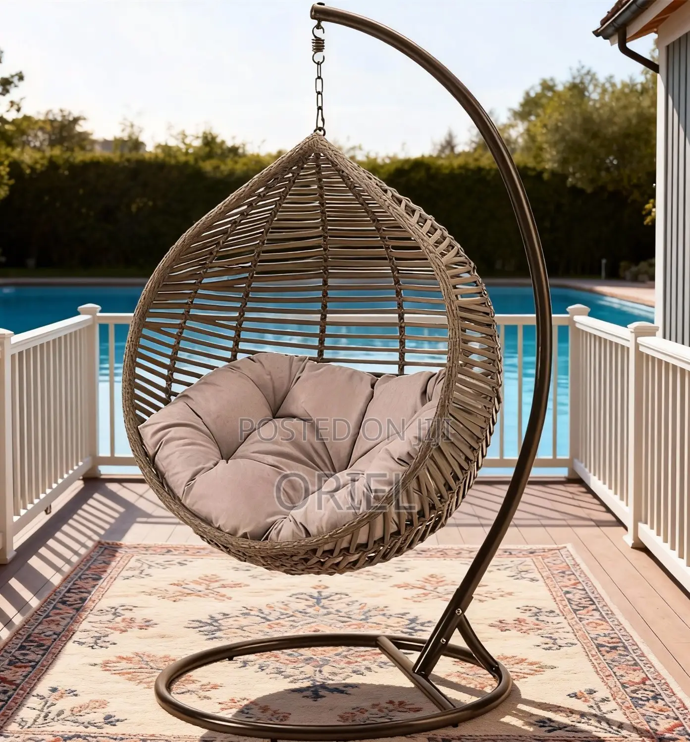 Home Chairs; Cozy Backyard Hammock Swing