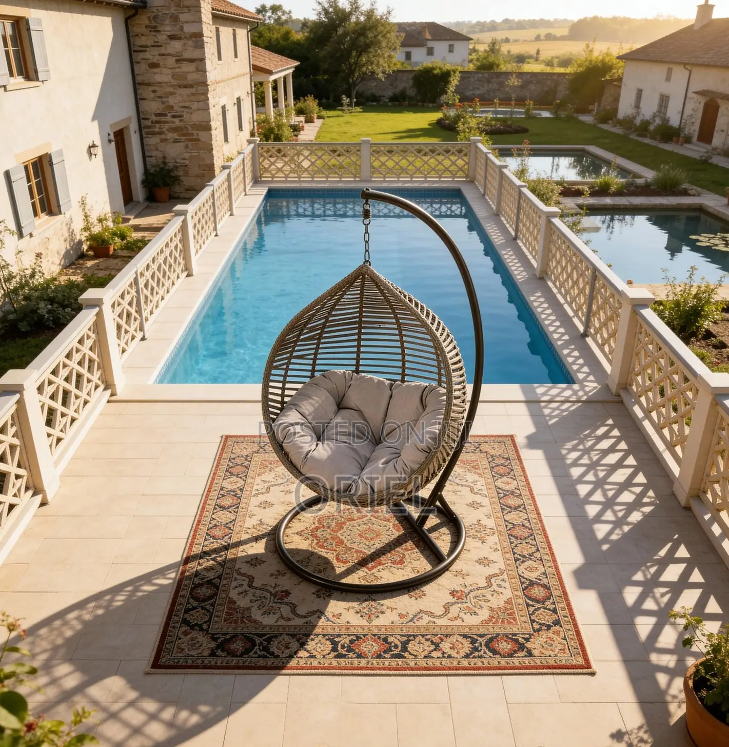 Home Chairs; Cozy Backyard Hammock Swing