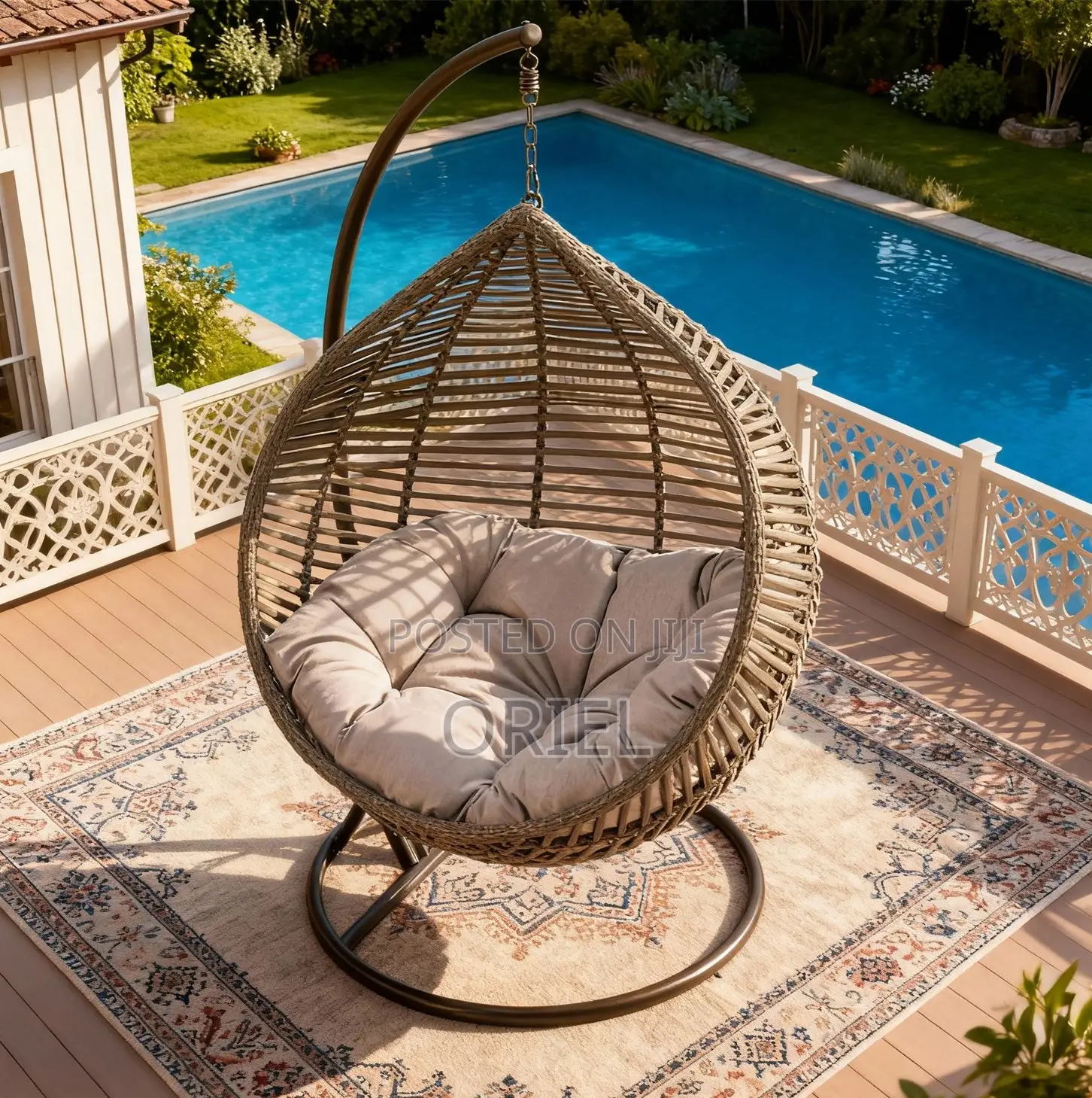 Home Chairs; Cozy Backyard Hammock Swing