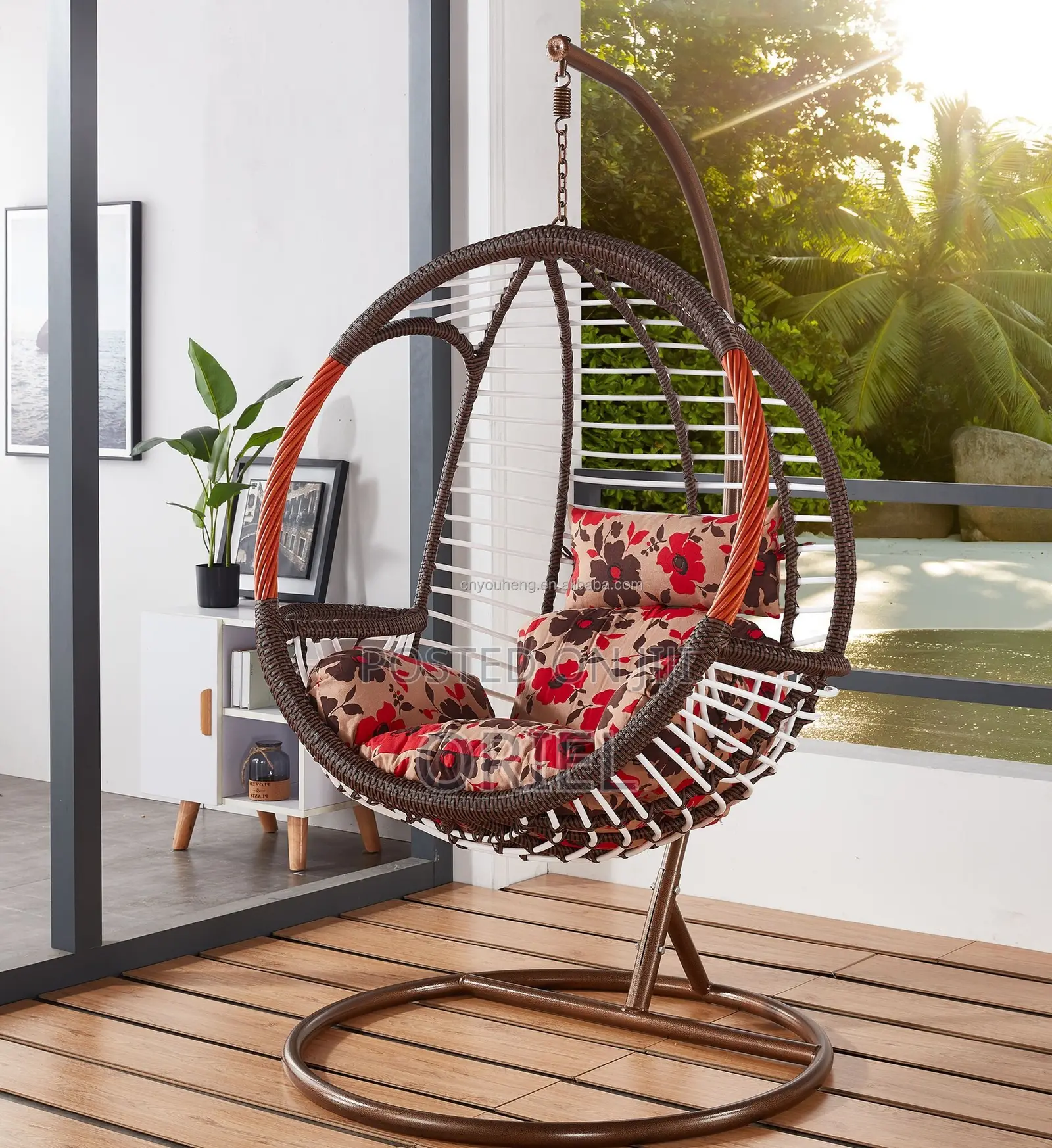 Home Chairs; Cozy Backyard Hammock Swing