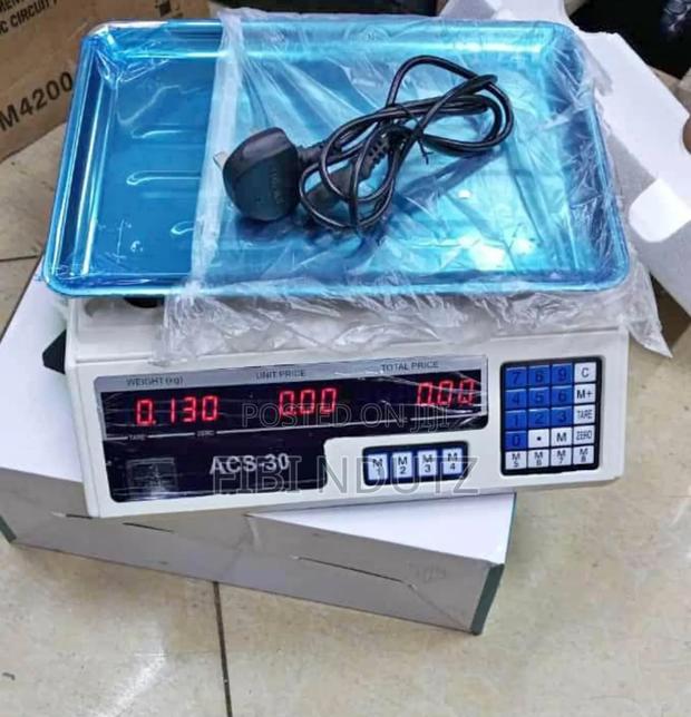 Acs 30 Digital Weighing Scale/Armless Weighing Scale 30kgs - main view