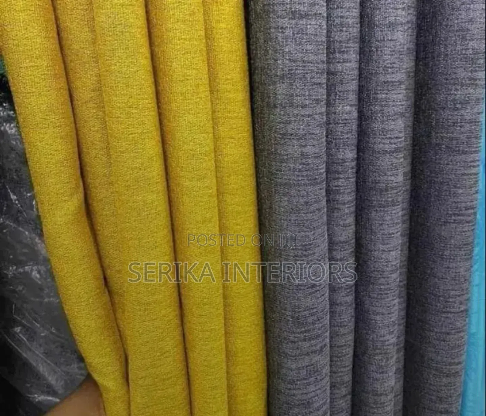 Yellow Curtains Grey Curtains Matching Environmental Friendly Robert
