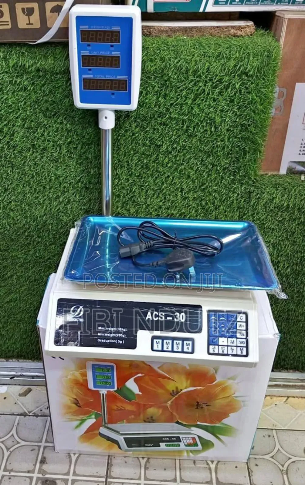 Portable Acs 30 Digital Weighing Scale/Acs 30kgs Scale