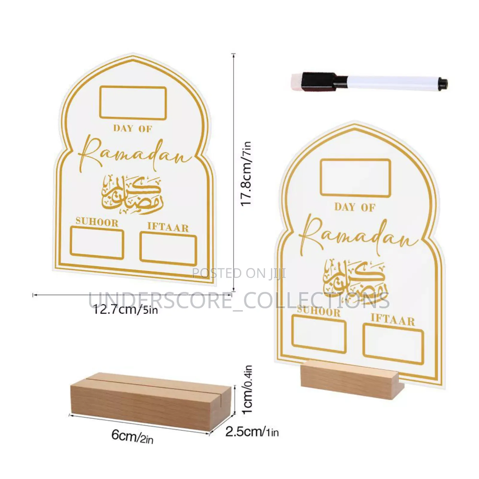 Acrylic Ramadan Calendar