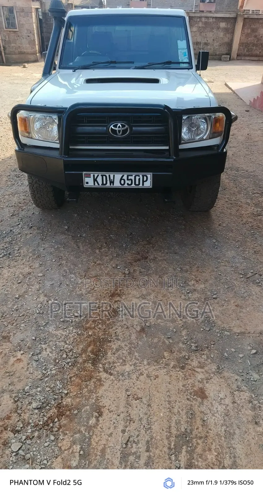 Toyota Land Cruiser 79 Series 2008 Off white