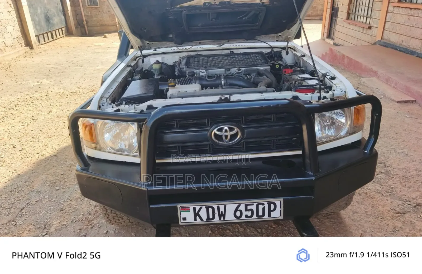 Toyota Land Cruiser 79 Series 2008 Off white