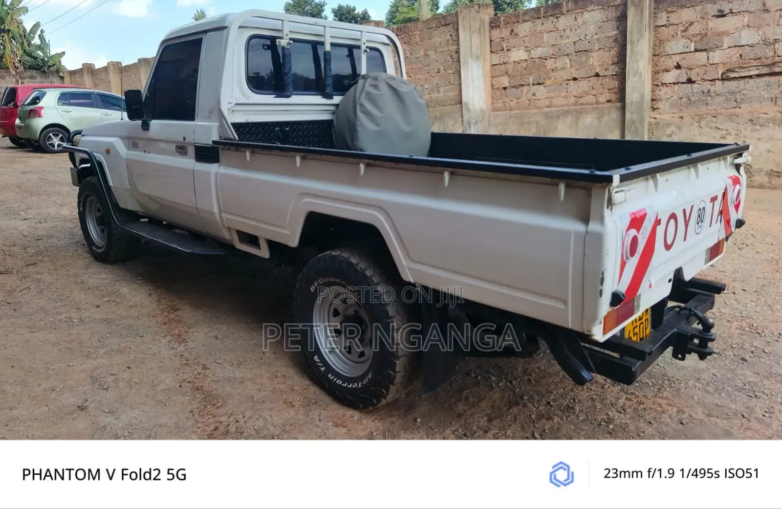 Toyota Land Cruiser 79 Series 2008 Off white