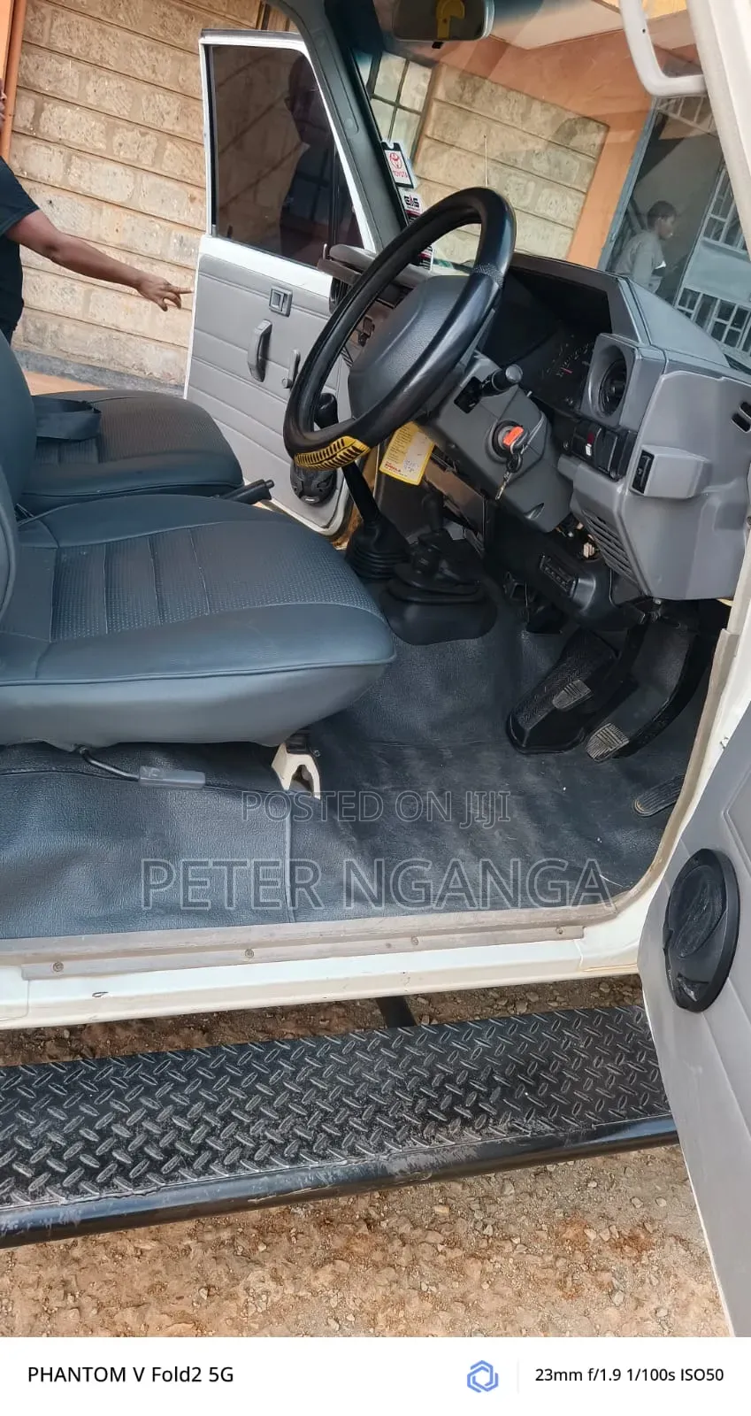 Toyota Land Cruiser 79 Series 2008 Off white
