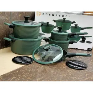 Edenberg Nonstick Cooking Pots 
12 PCS Sets