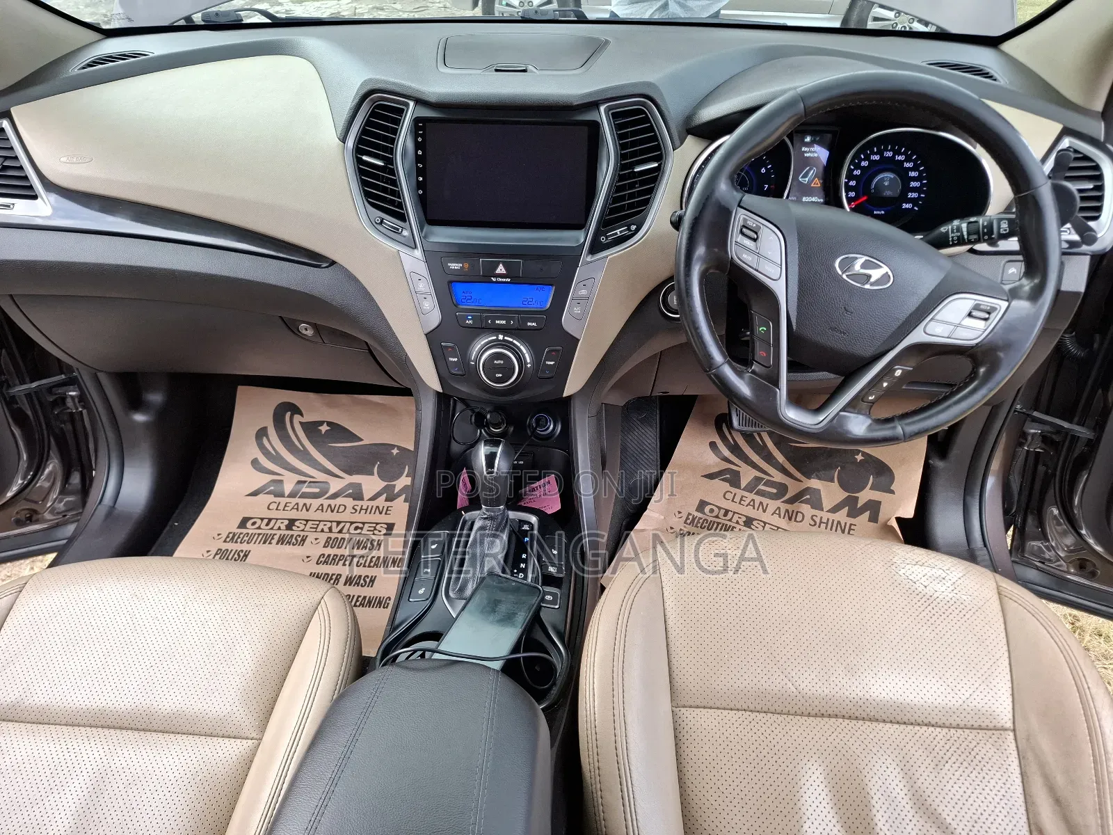 Hyundai Santa Fe 2014 Gray