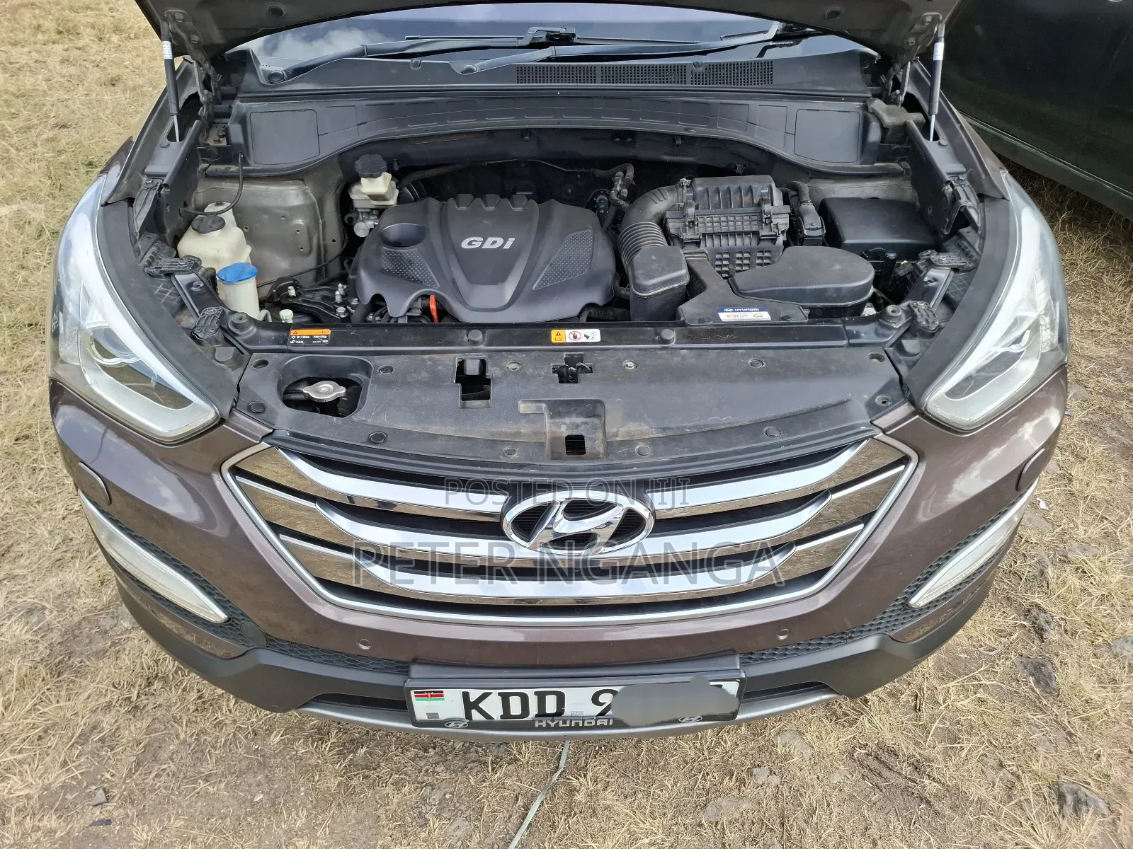 Hyundai Santa Fe 2014 Gray